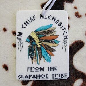 Chief Funny Unscented Hanging Car Air Freshener Freshie